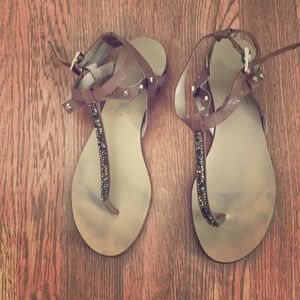 Leather sandal